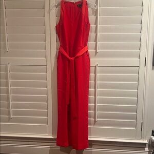 Banana Republic Vibrant Red Maxi Dress